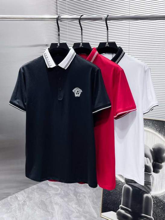Picture of Versace Polo Shirts Short _SKUVersaceM-3XL12yn1225359